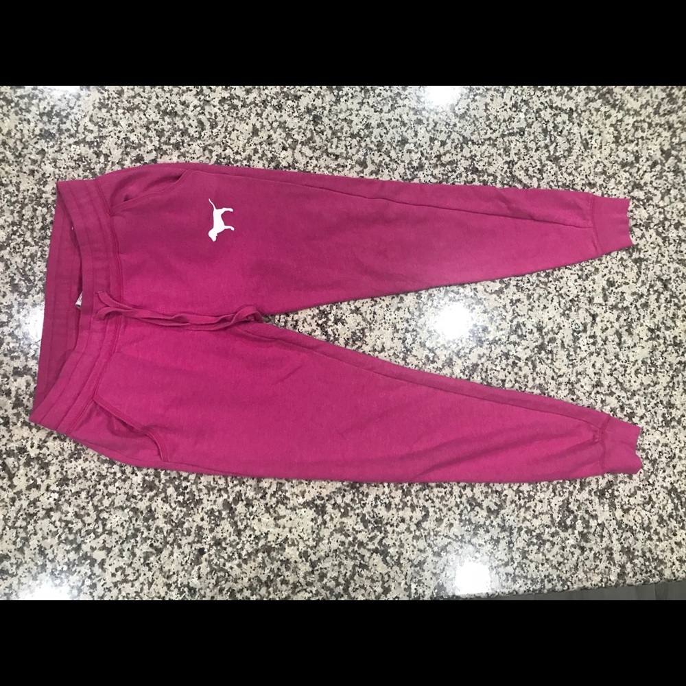 Pink joggers